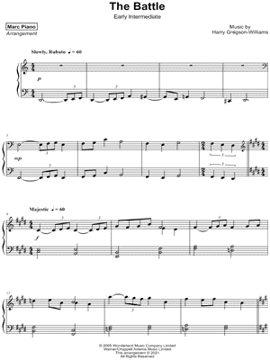 The Battle [early intermediate]