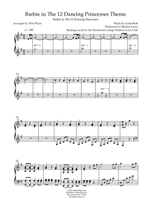 Barbie in the 12 Dancing Princesses Theme