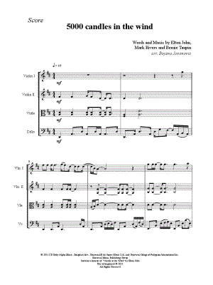 5000 Candles in the Wind