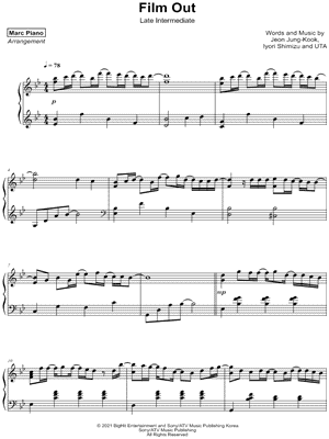 Film out [late intermediate]