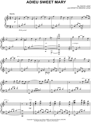 Adieu Sweet Mary