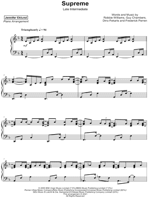 Supreme [late intermediate]