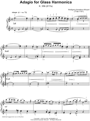 Adagio for Glass Harmonica