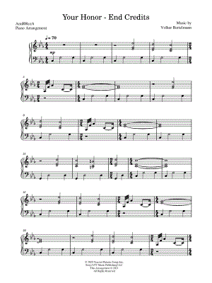 End Credits from Your Honor