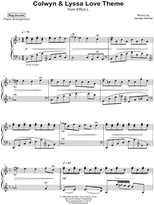 Colwyn and Lyssa (Love Theme)