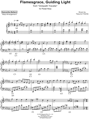 Flamesgrace, Guiding Light [pedal harp]