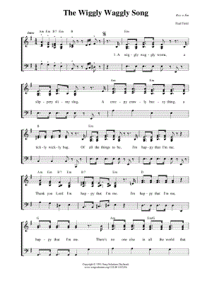 The Wiggly Waggly Song