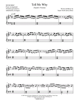 Tell Me Why (Taylor's Version)