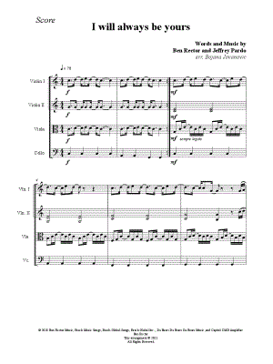 I Will Always Be Yours