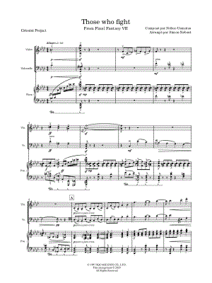 Those Who Fight - Violin, Cello & Piano