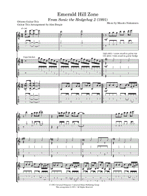 Emerald Hill Zone - Guitar Trio