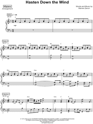 Hasten Down the Wind