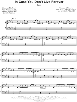 In Case You Don't Live Forever [easy]