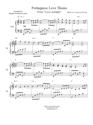 Portuguese Love Theme [intermediate]