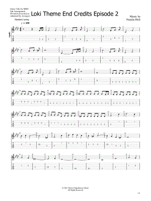 End Credits from Loki (Episode 2)