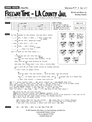 Freeway Time in LA County Jail