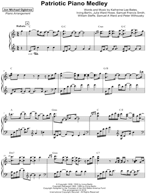 Patriotic Piano Medley