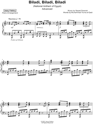 Biladi, Biladi, Biladi [advanced]