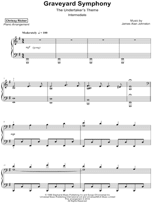 Graveyard Symphony (The Undertaker's Theme) [intermediate]
