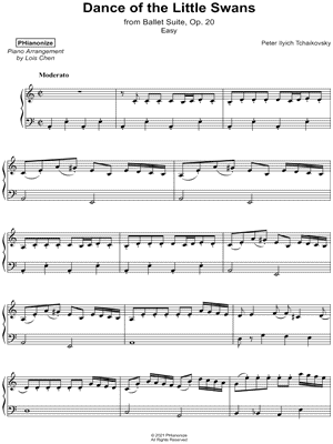 Danse des petits cygnes [easy]