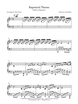 Barbie as Rapunzel Theme