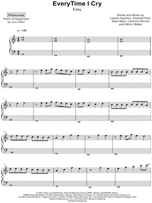 EveryTime I Cry [easy]