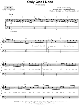 Only One I Need [intermediate]