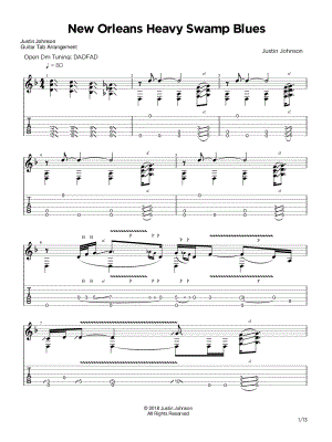 New Orleans Heavy Swamp Blues