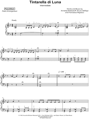 Tintarella di Luna [intermediate]