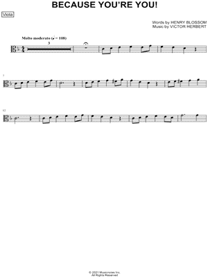 Because You're You - Viola