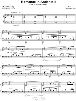 Romance in Andante II