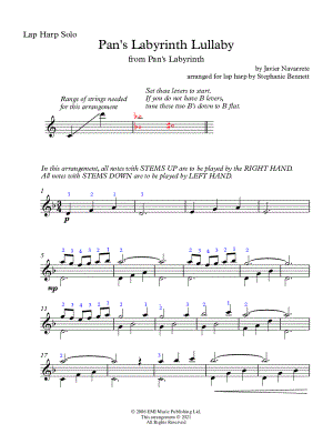 Pan's Labyrinth Lullaby [lap harp]