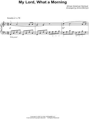 My Lord, What a Morning