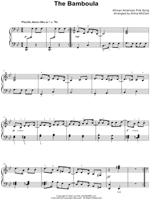 The Bamboula