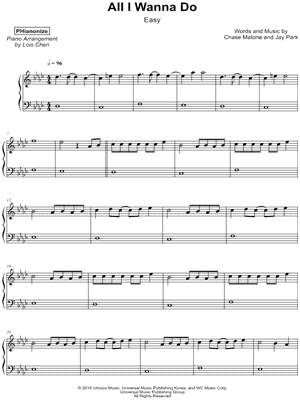 All I Wanna Do [easy]