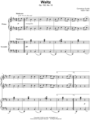 Waltz, Op. 102, No. 10