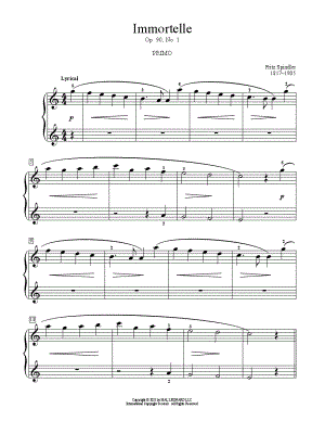 Immortelle, Op. 90, No. 1