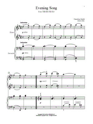 Evening Song
