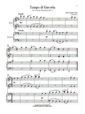 Tempo di Gavotta, No. 10
