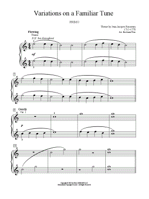 Variations on a Familiar Tune
