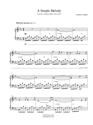A Simple Melody