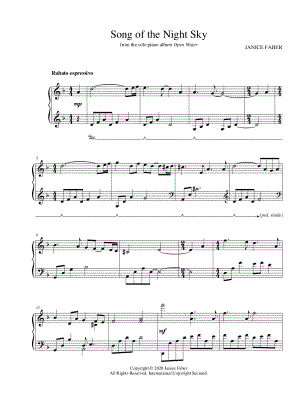 Song of the Night Sky
