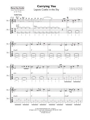 Carrying You - Guitar Duet