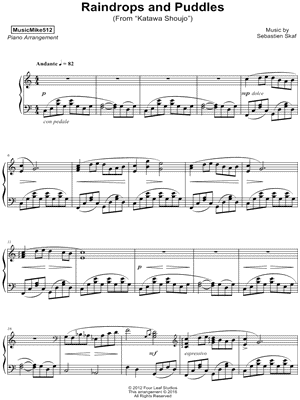 Raindrops and Puddles