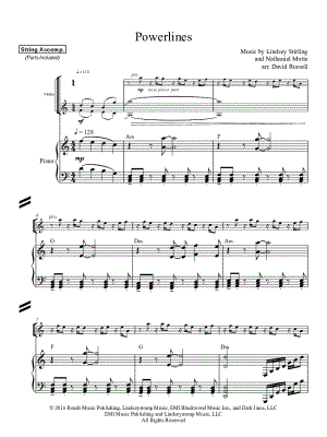 Powerlines - Violin & Piano