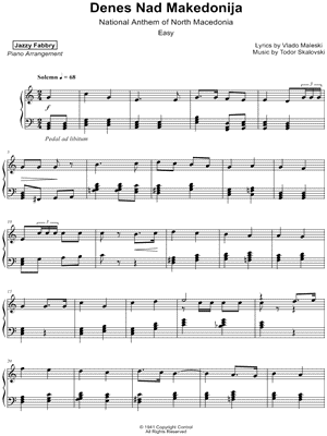 Denes nad Makedonija [easy]