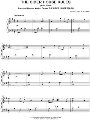 Main Titles from The Cider House Rules