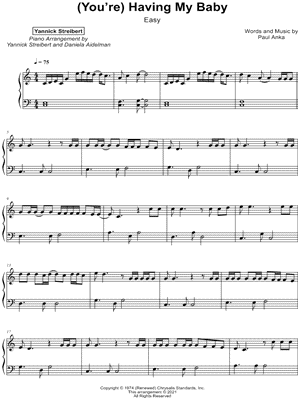 (You're) Having My Baby [easy]