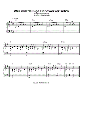Wer will fleißige Handwerker seh'n