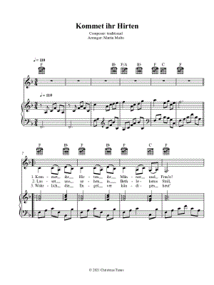 Kommet ihr Hirten